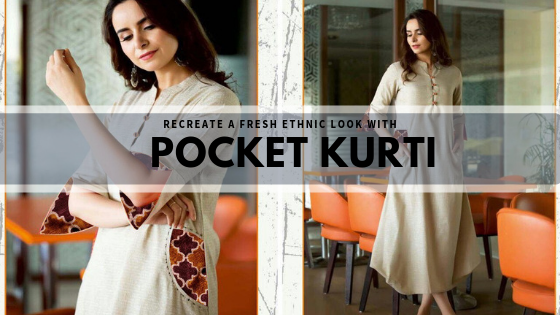 A line princess cut kurti only in cotton fabric with side pocket - Dwhale  Hub